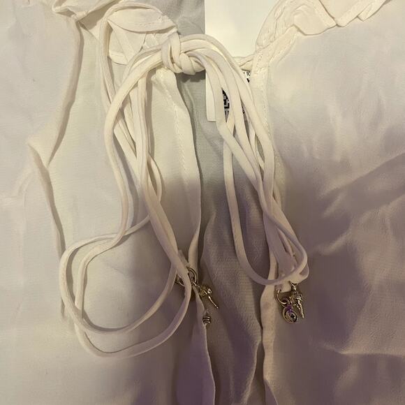 H&M Ruffled Trimmed Drawstring Blouse - Picture 5 of 11